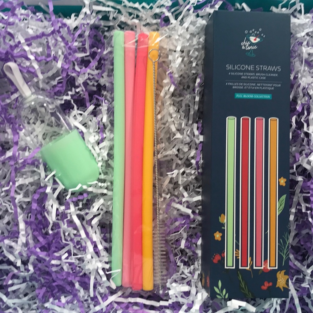 🛍 CHIC & TONIC SILICONE STRAWS